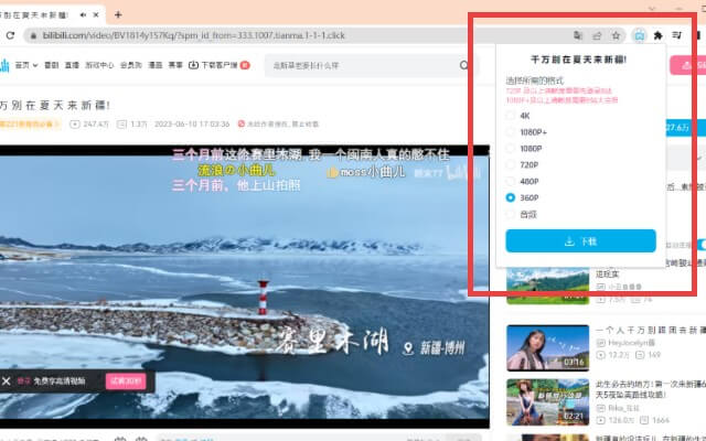 bilibili downloader chrome