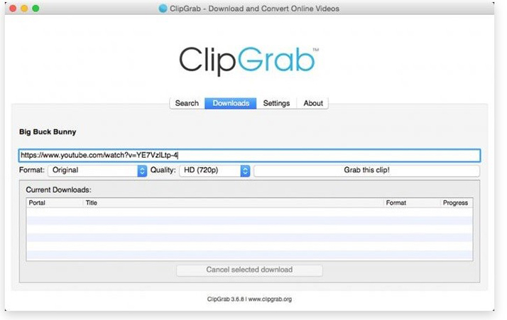 ClipGrab youtube mp3 ダウンロード​