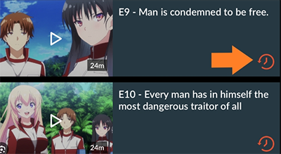 アプリからCrunchyrollをダウンロード