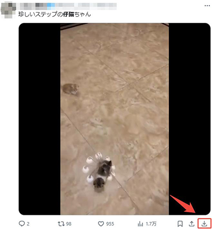 Media Harvest twitter 動画 保存 mp4