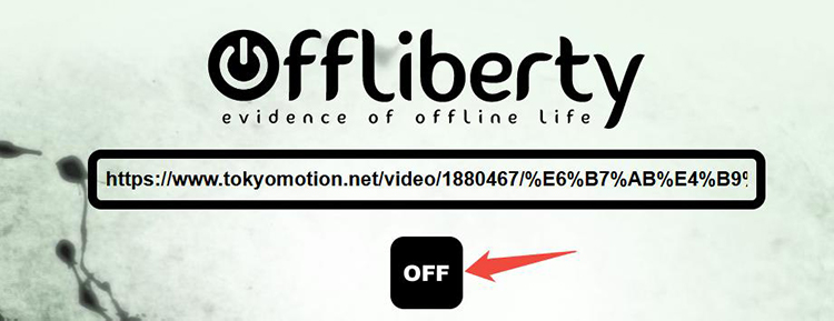 Offliberty TokyoMotion動画を解析