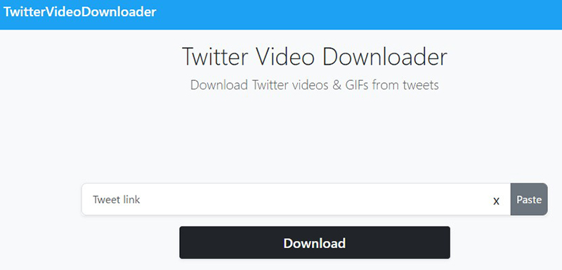 Twitter Video Downloader twitter ダウンローダー