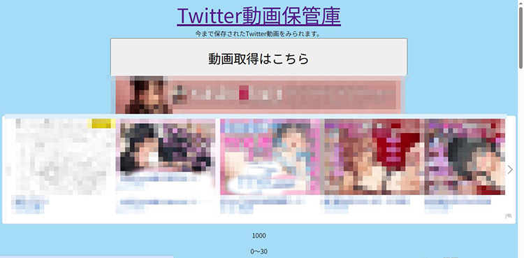 Twitter動画保管庫 twitter動画保存ランキング