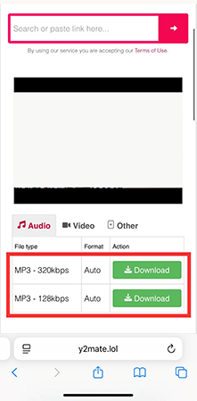 y2mate youtube 音声 ダウンロード